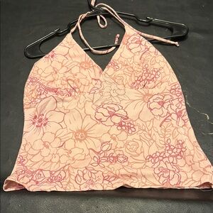 Floral Halter Top